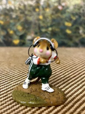 Wee Forest Folk Walkmouse MS-25 (Green) Figurine • $59.99