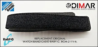 Replacement Original Watch Band Casio Baby-G BGM-211V-6 • $48.15