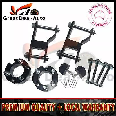 $128.50 • Buy D40 Lift Kit For Nissan Navara 2.5'' Front Strut Spacers & 2'' Rear Shackles