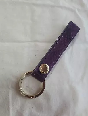 NWOT Marc Jacobs Key Loop Ring Key Chain Metallic Purple (Sell As Is) • $34.99