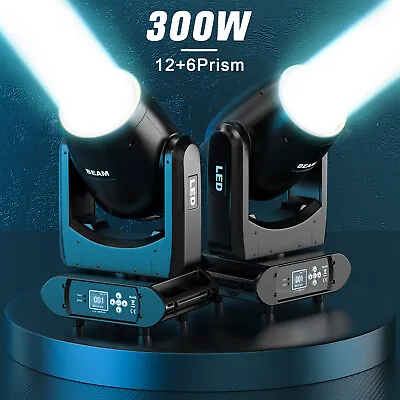 300W LED 18Prism Moving Head Light Beam Stage DMX Spot Disco Party DJ Lighting • $399.99