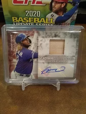 2020 Topps Update Vladimir Guerrero Jr #11/50 Auto Relic MLA-VG Read Desc • $56.99