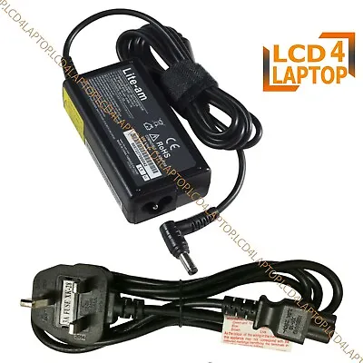 For LogiQ Notebook M76T Stone Laptop W76TH AC Power Adapter Charger 19V 3.42A • £13.99