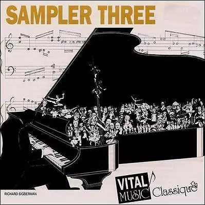 Sampler Three (CD Vital (USA)) Piano & Harpsichord Brahms Baoque Liszt Mozart • $5.99