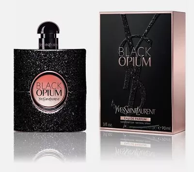 Black Opium By Yves Saint Laurent EDP Spray Eau De Parfum Spray For Women 90ml • £50.39