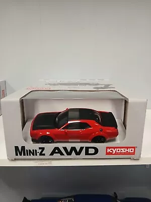 Kyosho Mini Z Awd Dodge Challenger Srt Hellcat Red • $183.99