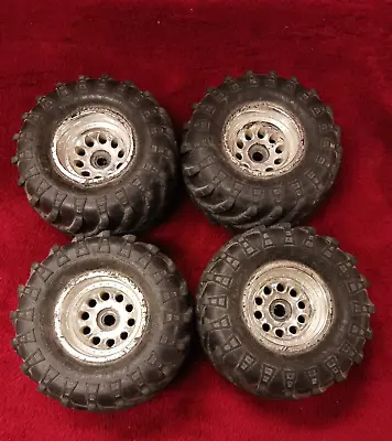 Monster Truck Tires Proline Masher 2000 #1074 2.2  1/10 On 12mm Hex Wheels #8088 • $35