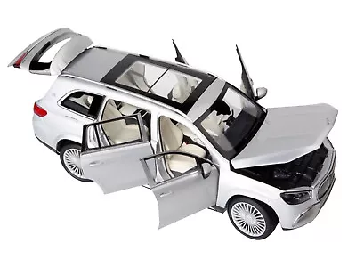 2020 Mercedes-Maybach GLS 600 Silver Metallic W Sun Roof 1/18 Diecast Car Parago • $197.33