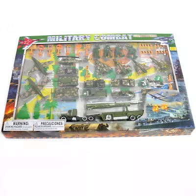 Military Combat Diecast Metal 44-Piece Set • $21.99