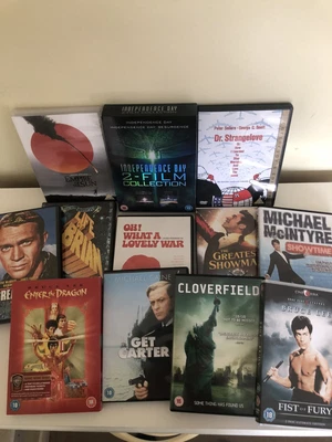 £9.95 • Buy DVD Joblot Set 3- Bruce Lee, Dr Strangelove, Get Carter, Python Life Of Brian