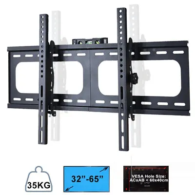 Slim TILT TV Bracket For 32 40 42 46 47 50 52 55 60 70 Inch Plasma LCD LED 3D LG • £15.91