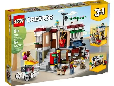 LEGO CREATOR: Downtown Noodle Shop 31131 (Retired) 3 In 1 New Sealed Free Post • $69.99