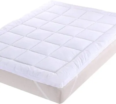 Hotel Quality Mattress Topper 10cm Deep Thick Single Double King Super ALL SIZES • £23.25