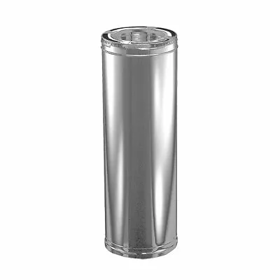 $267.90 • Buy 6  X 36  DuraPlus Stainless Steel Chimney Pipe - 6DP-36SSCF
