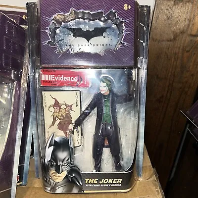 Mattel Batman: The Dark Knight Movie Masters The Joker Action Figure W/ Evidence • $18