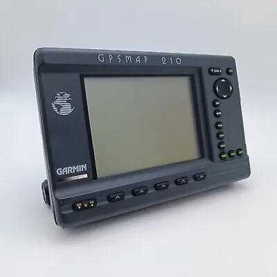 GARMIN GPSMAP 210 Chartplotter Marine GPS Navigator NMEA0183 RS-232 Boat  • $249