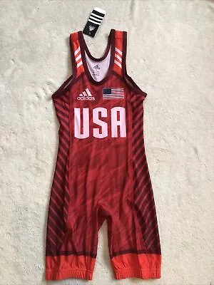 New With Tag Adidas Wrestling Singlet USA Adult X-Small • $50