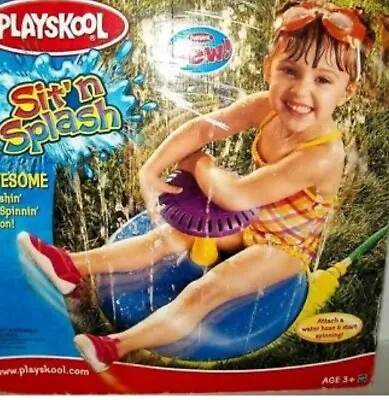 Playskool Sit’nSplash Sit’n Splash Vintage Playskool Summer Water Toy Spray New • $39.75