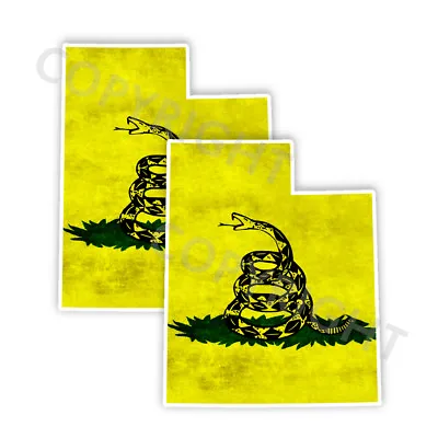 $2.99 • Buy Dont Tread On Me Decal State Utah Window Vinyl Sticker Various Sizes /Distressed
