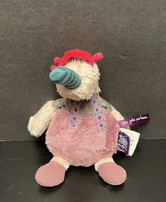 Moulin Roty Les Jolis Pas Beaux Duck Chick Bird Stuffed Plush Animal 7” Small • $15.99