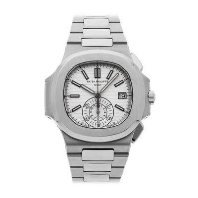 £107942.34 • Buy Patek Philippe Nautilus Chronograph Auto Steel Mens Bracelet Watch 5980/1A-019