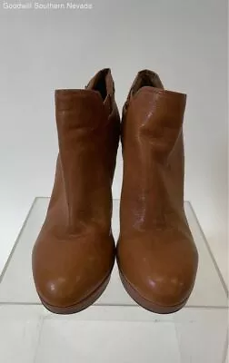 Vince Camuto Elaina Women's Brown Ankle Platform Boots - Size 9.5 • $12.99