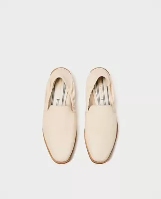 $59 • Buy Zara Women Soft Leather Slippers 5303/201 Size 6.5 EUR 37 NWT