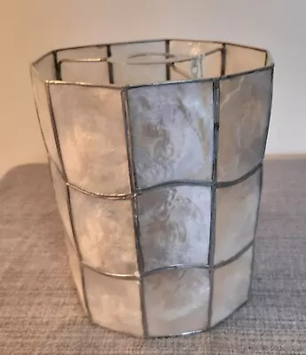 Beautiful Vintage Capiz Shell Light/Lamp Shade • £13.99