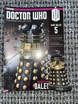 Doctor Who Eaglemoss Rare Daleks 5 And 2  Both Been Displayed In V.G.C  MAGAZI • £7.50