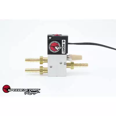 SpeedFactory 4-Port Boost Control Solenoid Kit (External Wastegates Only) • $126.34