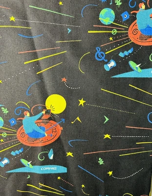 $25.19 • Buy Vintage Compaq Computer Corp.  Space Technology Fabric Panel 60” X 13” RARE!
