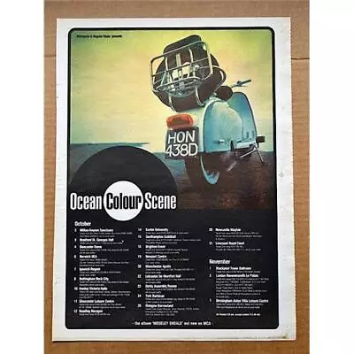 OCEAN COLOUR SCENE MOSELEY SCHOALS TOUR (B) POSTER SIZED Original Music Press Ad • £13