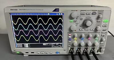 Tektronix DPO5204 Oscilloscope 2GHz 4Ch 10GS/s W/ MSO SSD & Options! MSO5204 • $8500