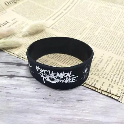 Rock Band Music Bracelets - My Chemical Romance Silicone Bracelet Punk Wristband • $7.95