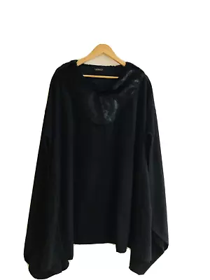 Venducci Ladies Warm Black Punchooshrugsfree Size • $20.99