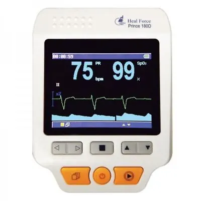 Prince 180D-PO Colour Handheld ECG Monitor & Pulse Oximeter - Continuous Mode • £299.99