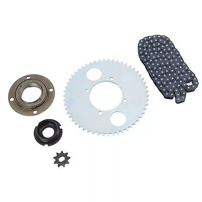 T8F Bike Scooter Chain Sprocket Kit Steel 116 Link Drive Chain 9T Sprocket GRS • $120.04