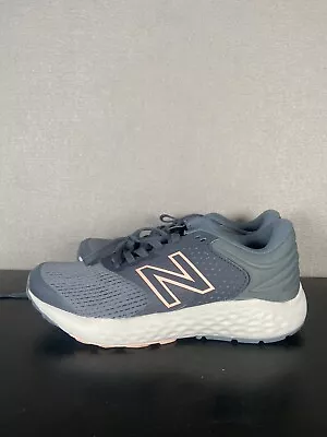 New Balance Women's 520 V7 Grey / Pink Running Shoes (W520LP7) SIZE 7 B • $34.99