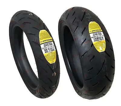 Dunlop Sportmax 190/55ZR17 120/70ZR17 Front Rear Motorcycle Tires GPR 300 • $251.30