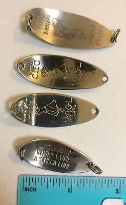 Vintage Fishing Wigl Lures Little Cleo/Egypt Dancing Topless Lady | 4pcs • $8.50