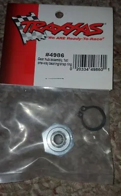 4986 TRAXXAS Gear Hub Assembly 1st/ One-way Bearing/ Snap Ring -T-MAXX  • $17.99