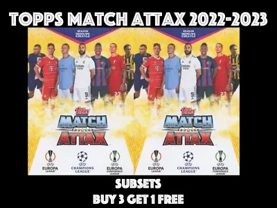 £1.25 • Buy Topps Match Attax 2022-2023 Heritage / Next Gen / Legend / Man Of The Match