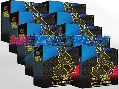 NEW Pokemon Crown Zenith Elite Trainer Box Sealed Case - 100 Booster Packs • $429.95