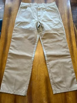 Scheels Outfitters Pants Mens 38 Brown Tan Outdoor Hunting Brush Cotton 38x32  • $26