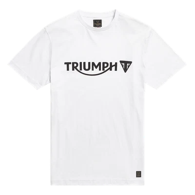 £28 • Buy NEW For 2023!!! Genuine Triumph Cartmel White T-Shirt MTSS20035