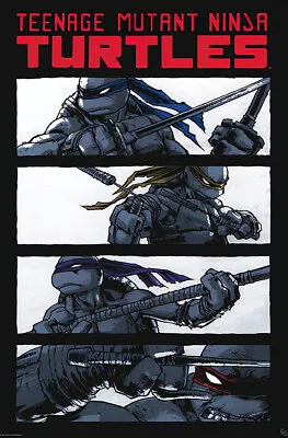 Teenage Mutant Ninja Turtles - TMNT - Comic Poster (The Boys) (Size: 24  X 36 ) • $12.99