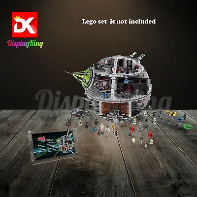 Display King - Acrylic Photo Frame For Lego Star Wars UCS Death Star 75159 (NEW) • $40.48