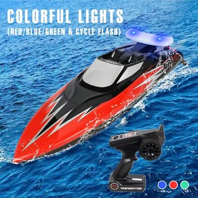 UDI017 RC Racing Boat 30km/h High Speed Remote Control Boat For Kids Adults Gift • $49.98