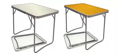 £28.85 • Buy 2.3 Ft Folding Camping Table Aluminium Picnic Portable Adjustable Bbq Outdoor