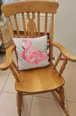 £110 • Buy Beautiful Pine Rocking Chair Nursery From The Old Creamery Furniture 